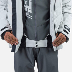 Lyžiarska bunda Rossignol Hero Blackside Puffy JKT Soft Gray - 2024/25