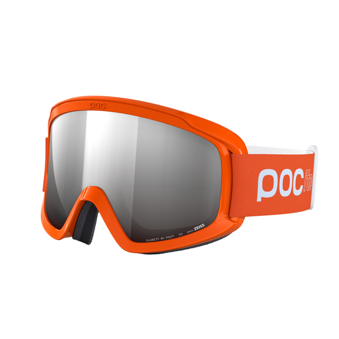 Lyžiarske okuliare POC POCito Opsin Fluorescent Orange/Partly Sunny Silver - 2025/26