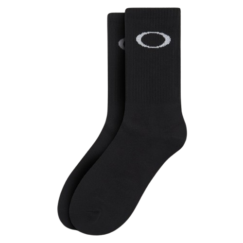 Ponožky Oakley Ellipse Crew Sock Blackout - 2025