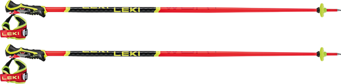 Zjazdové palice LEKI WCR SL 3D Red - 2025/26