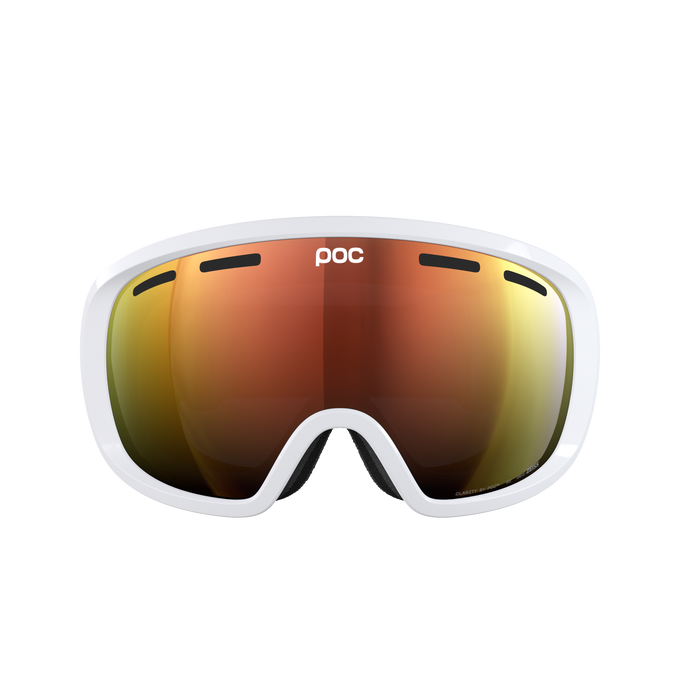 Lyžiarske okuliare POC Fovea Hydrogen White/Partly Sunny Orange - 2025/26