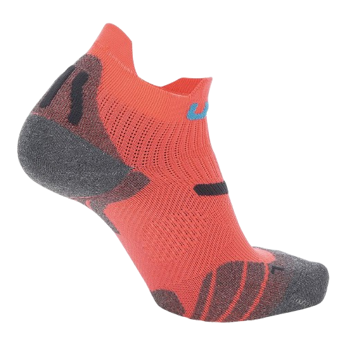 Outdoorové ponožky UYN Woman Run 2in Socks Coral Fluo/Anthracite