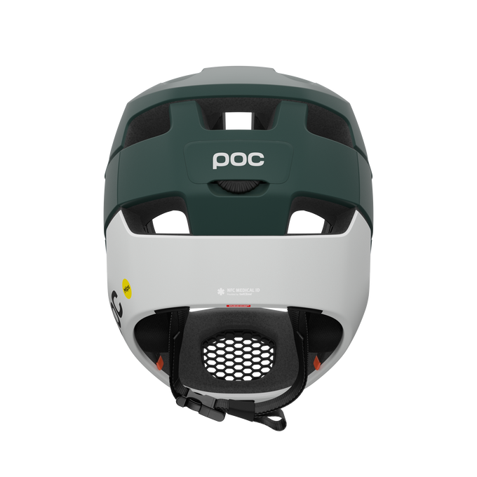 Cyklistická prilba POC Otocon Race MIPS Pargasite Green Matt/Hydrogen White Matt 2025