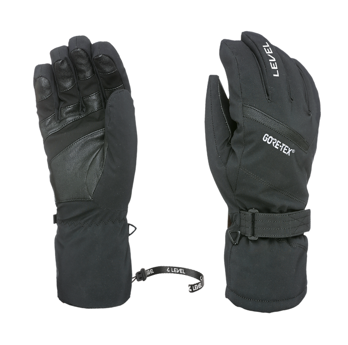 Lyžiarske rukavice Level Evolution Gore-Tex Black - 2025/26