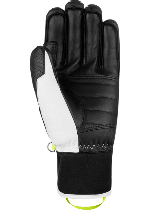 Lyžiarske rukavice Reusch Master Pro Black/White/Safety Yellow - 2025/26