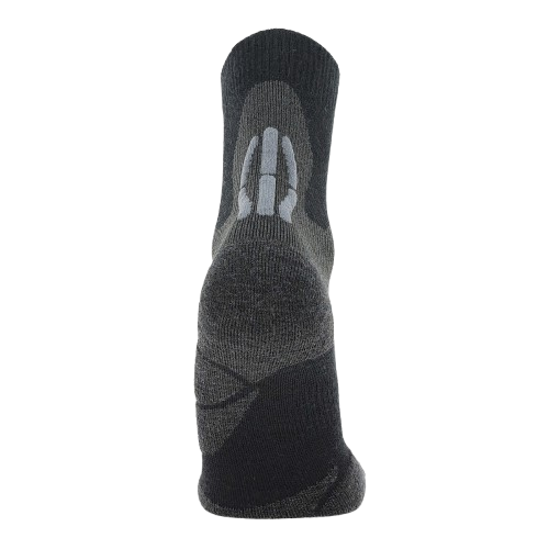 Outdoorové ponožky UYN Man Trekking 2in Merino Socks Black/Grey 