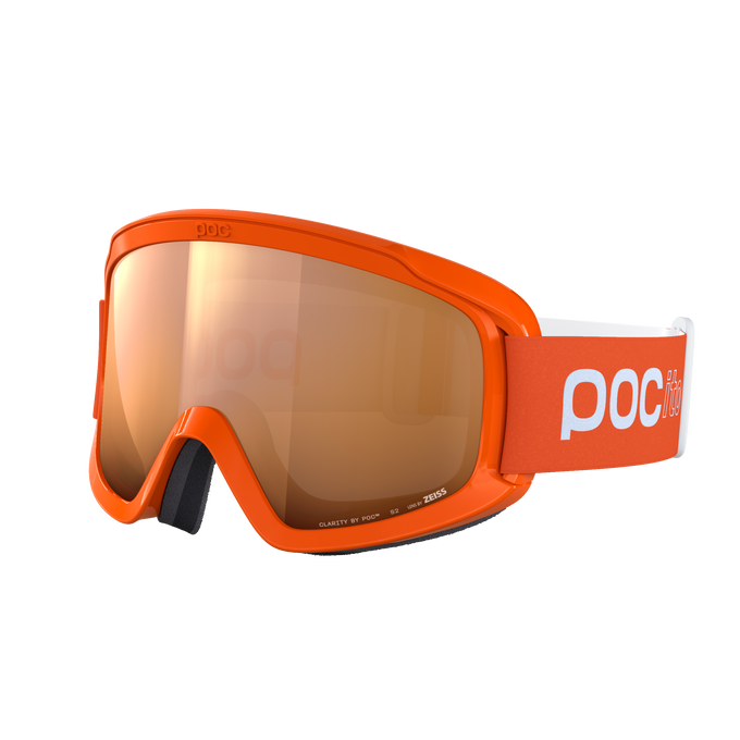 Lyžiarske okuliare POC POCito Opsin Fluorescent Orange/Partly Sunny Light Orange - 2025/26
