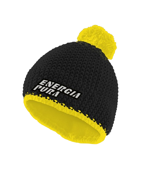 Čiapka Energiapura Peak Black/Fluo Yellow - 2024/25