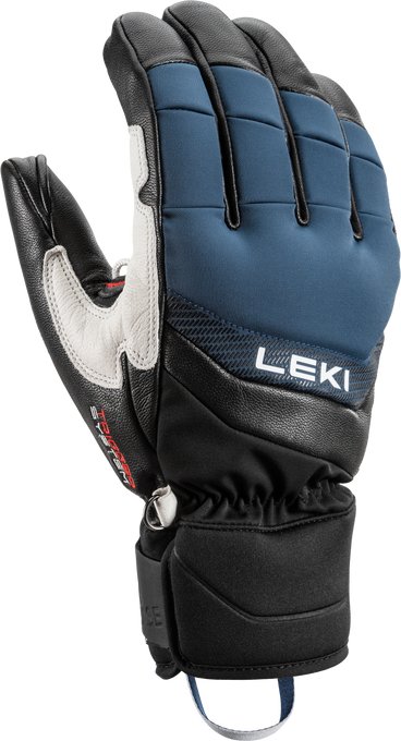 Lyžiarske rukavice LEKI Griffin Base 3D Black/Marine - 2025/26