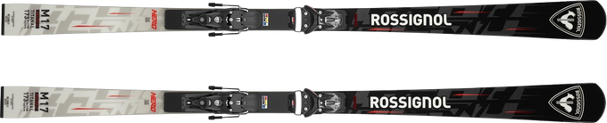 Zjazdové lyže Rossignol Hero Master LT R22 + Spx 14 Rockerace Black Red - 2025/26