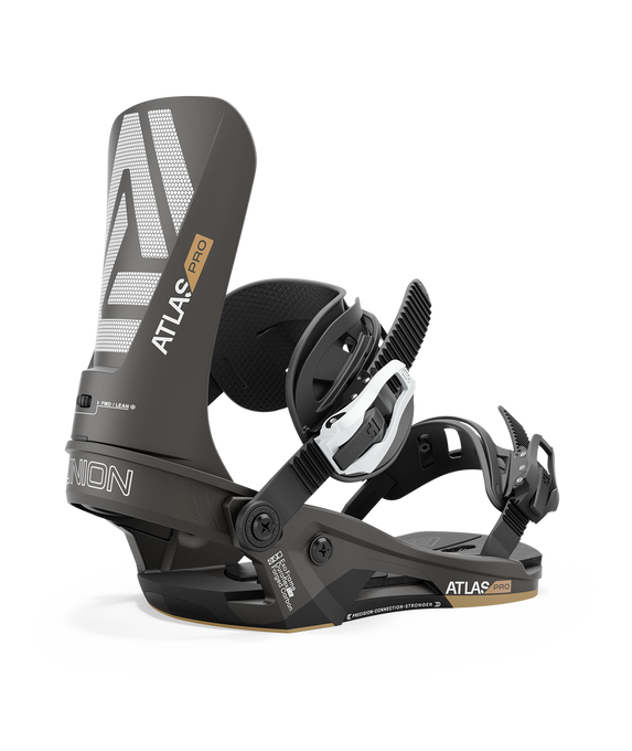 Viazanie na Snowboard Union Atlas Pro Metalic Black - 2024/25