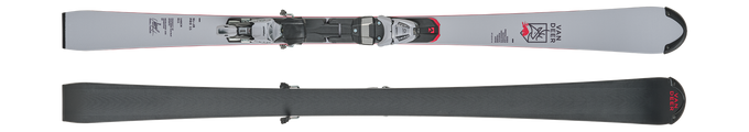 Zjazdové lyže Van Deer SL-JR Pro + Comp 12 GW Grey - 2025/26