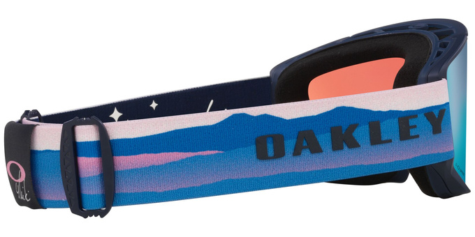 Lyžiarske okuliare Oakley Flow Scape L Mikaela Shiffrin Signature/Prizm Snow Sapphire Iridium + Additional lens Prizm Snow Iced Iridium - 2025/26