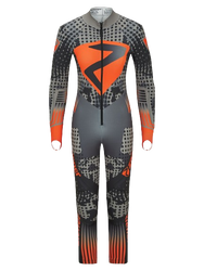 Lyžiarska kombinéza Ziener RCE Racesuit Black Foggy Print Orange Pop - 2024/25
