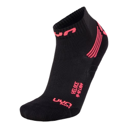 Bežecké ponožky UYN Run Veloce Woman Black/Coral Fluo