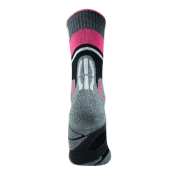 Outdoorové ponožky UYN Woman Trekking One Merino Socks Black/Pink