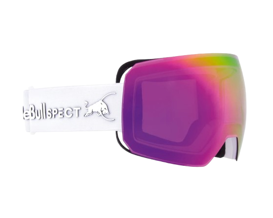 Lyžiarske okuliare Red Bull Spect Chute 03 White/Purple With Burgundy Mirror + další sklo - 2024/25