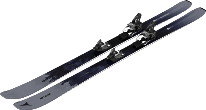 Zjazdové lyže Atomic Maverick 88 TI + Strive 14 GW Black/Gunmetal - 2024/25