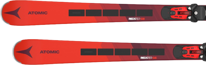 Zjazdové lyže Atomic Redster G8 Revoshock C + X 12 GW Red/Black - 2024/25