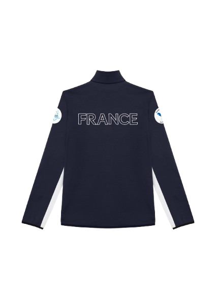 Pánsky polar Colmar Full Zip Stretch Fleece White/Blue - 2025/26