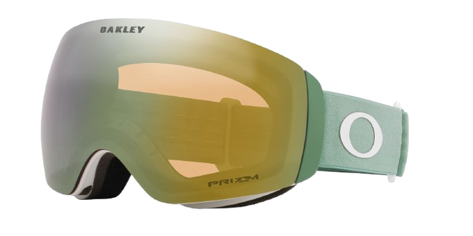 Lyžiarske okuliare Oakley Flight Deck M Matte Jade/Prizm Sage Gold Iridium - 2025/26