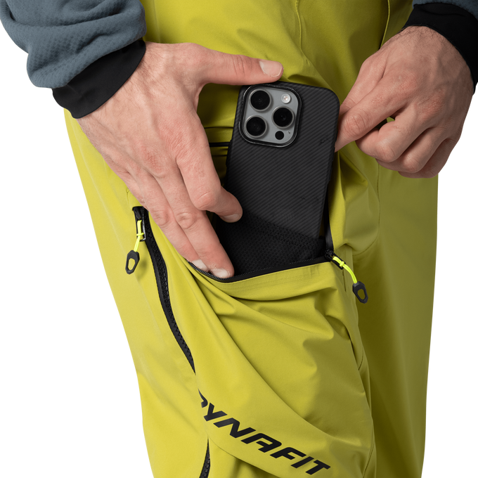 Nohavice na skialpinizmus Dynafit Blacklight 3L Pants Golden Lime  - 2025/26