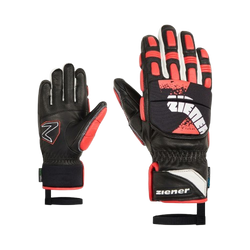 Lyžiarske Rukavice Ziener Lonos-z As® Pr Glove Junior Unisex Red - 2025/26