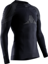 Funkčné tričko X-bionic Invent 4.0 Shirt LG SL Men Black/Charcoal - 2025/26