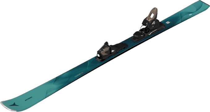 Zjazdové lyže Atomic Cloud Q8 + M 10 GW Black/Sand - 2024/25