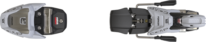 Zjazdové viazanie MARKER Comp 12 GW Grey - 2025/26