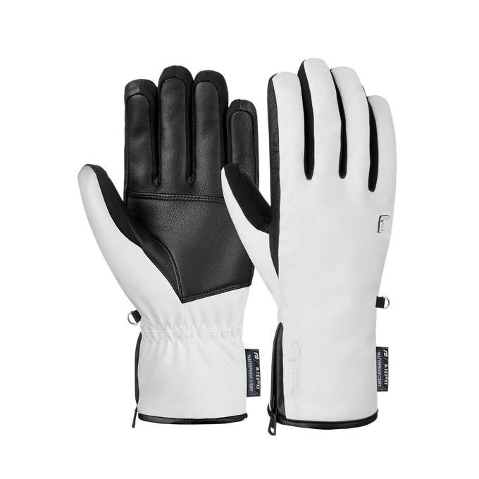 Lyžiarske rukavice Reusch Tiffany R-TEX® XT White/Black - 2025/26