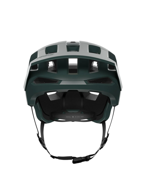 Cyklistická prilba POC Kortal Race MIPS Pargasite Green Matt/Hydrogen White Matt - 2025