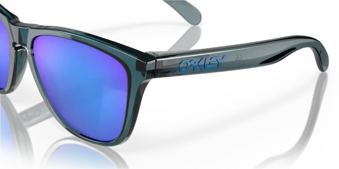Slnečné okuliare Oakley Frogskins Crystal Black w/Prizm Sapphire Polarized - 2023