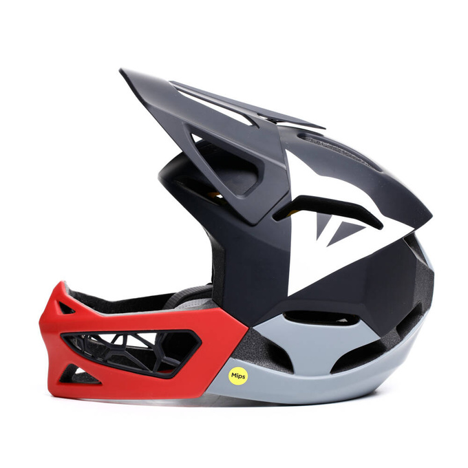 Cyklistická prilba Dainese Linea 01 Mips Mono Matt Black/Red/Nardo Grey