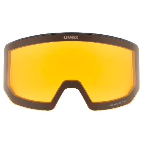 Lyžiarske okuliare Uvex lace ATTRACT FM Black Matt/Mirror Red + spare lens - 2025/26