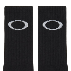 Ponožky Oakley Ellipse Crew Sock Blackout - 2025