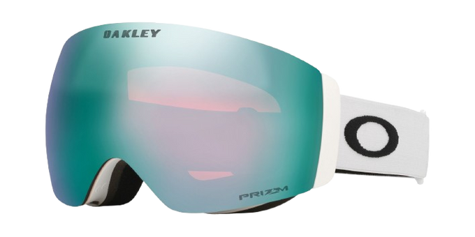 Lyžiarske okuliare Oakley Flight Deck Pro M Matte White/Prizm Snow Sapphire Iridium + Additional lens Prizm Snow Iced Iridium - 2025/26