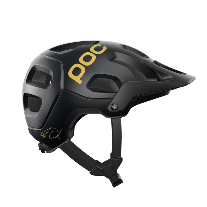 Cyklistická prilba POC Tectal Fabio Ed Uranium Black Matt/Gold