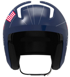 Lyžiarska helma Briko Vulcano 2.0 USA Shiny/Blue White - 2024/25