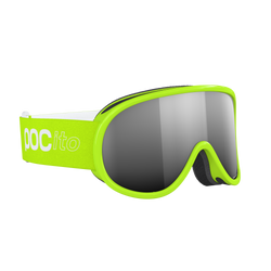 Lyžiarske okuliare POC Pocito Retina Fluorescent Yellow/Green/Partly Sunny Silver - 2025/26