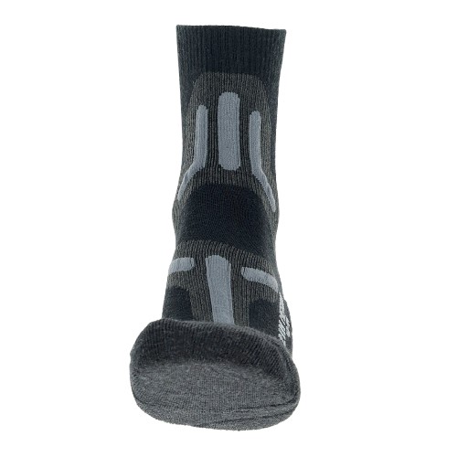 Outdoorové ponožky UYN Man Trekking 2in Merino Socks Black/Grey 