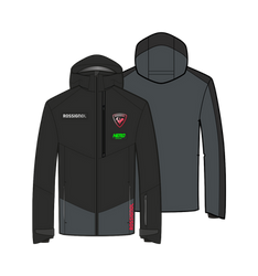 Lyžiarska bunda Rossignol Hero Blackside JKT Black - 2024/25