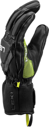 Lyžiarske rukavice LEKI Griffin Pro 3D Black/Neon - 2025/26