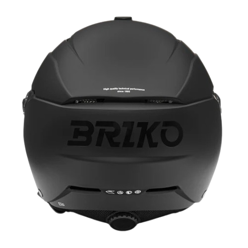 Lyžiarska helma Briko Elio Visor Photo Matt Black - 2025/26
