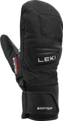 Lyžiarske rukavice LEKI Griffin 3D Mitt Junior Black - 2025/26