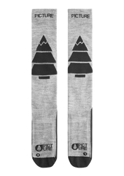 Lyžiarske ponožky Picture Wooling Ski Grey Melange - 2024/25
