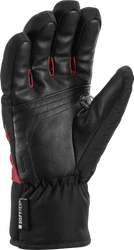 Lyžiarske rukavice LEKI Griffin 3D Junior Black/Rose - 2025/26