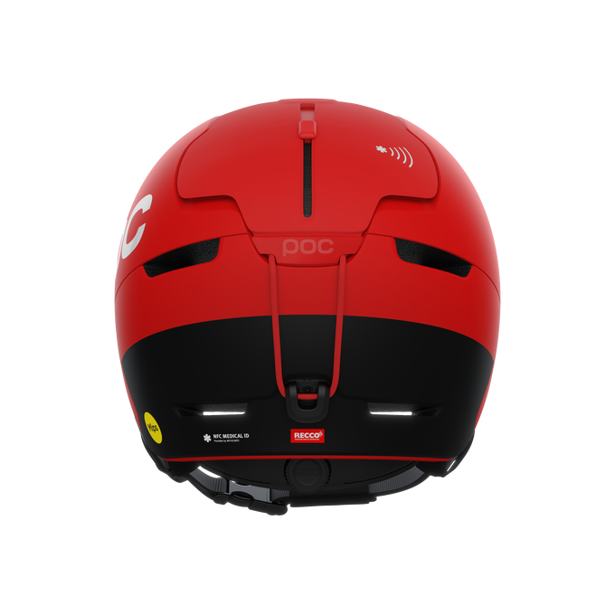 Lyžiarska helma POC Obex BC MIPS Prismane Red Matt - 2025/26