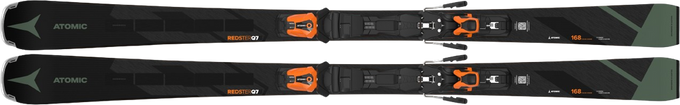 Zjazdové lyže Atomic Redster Q7 Revoshock C Black/Green - 2025/26