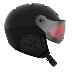 Lyžiarska helma KASK Elite Visor Photochromatic Carbon Black - 2024/25